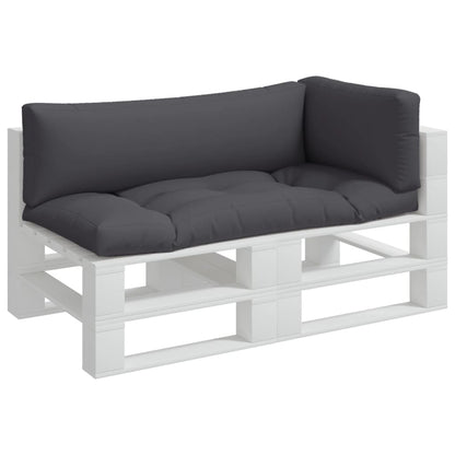 Cuscini per Pallet 3 pz Antracite in Tessuto | homemem39