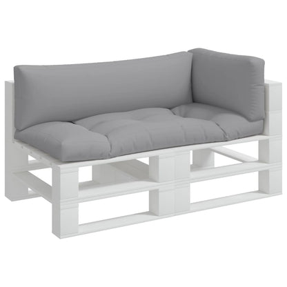 Cuscini per Pallet 3 pz Grigi in Tessuto | homemem39