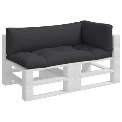 Cuscini per Pallet 3 pz Neri in Tessuto Oxford | homemem39