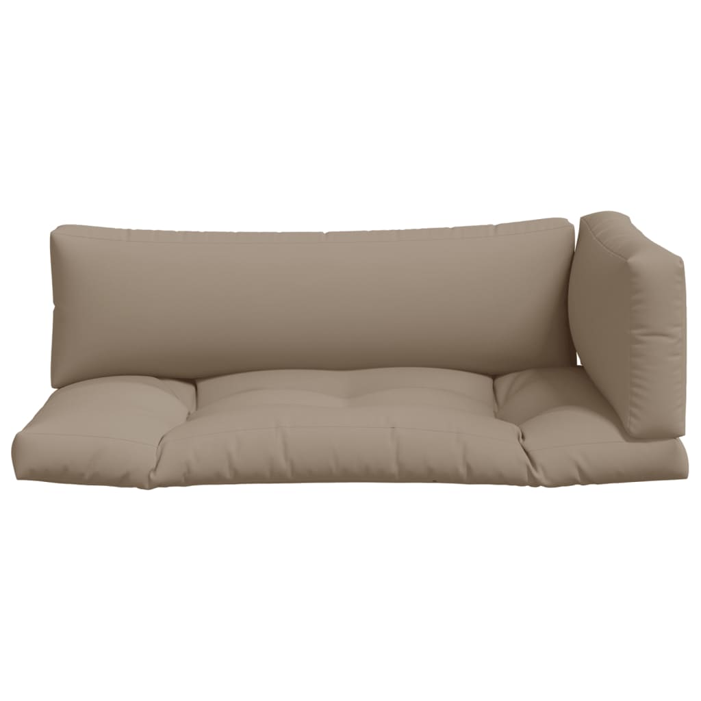 Cuscini per Pallet 3 pz in Tessuto