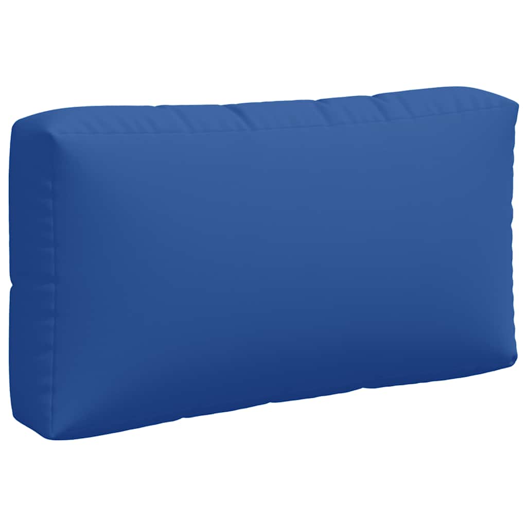 Cuscini per Pallet 3 pz Blu in Tessuto
