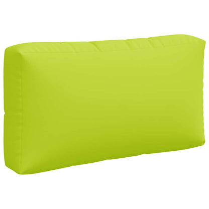 Cuscini per Pallet 3 pz Verde Intenso in Tessuto
