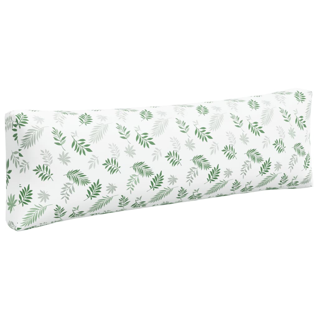 Cuscini per Pallet 3 pz Motivo a Foglie in Tessuto Oxford | homemem39