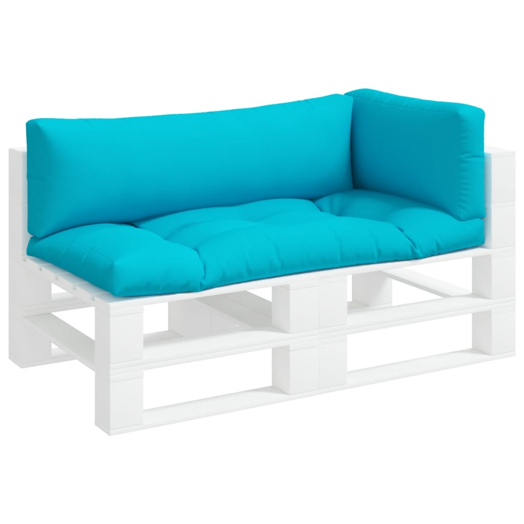 Cuscini per Pallet 3 pz Turchese in Tessuto Oxford | homemem39