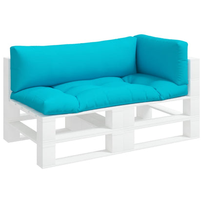 Cuscini per Pallet 3 pz Turchese in Tessuto Oxford | homemem39