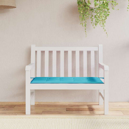 Cuscino per Sedia Tessuto Oxford Turchese 100 x 50 x 3 cm | homemem39