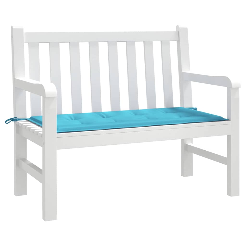 Cuscino per Sedia Tessuto Oxford Turchese 100 x 50 x 3 cm | homemem39