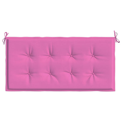 Cuscino per Sedia Tessuto Oxford Rosa 120 x 50 x 3 cm | homemem39