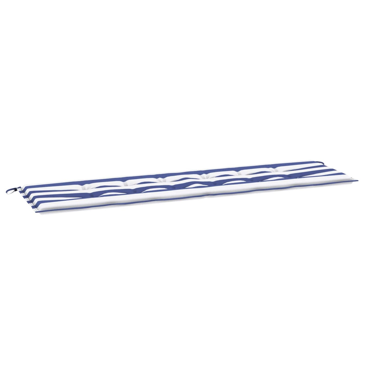 Cuscino per Panchina Tessuto Oxford Quadro Nero 150 x 50 x 3 cm | homemem39