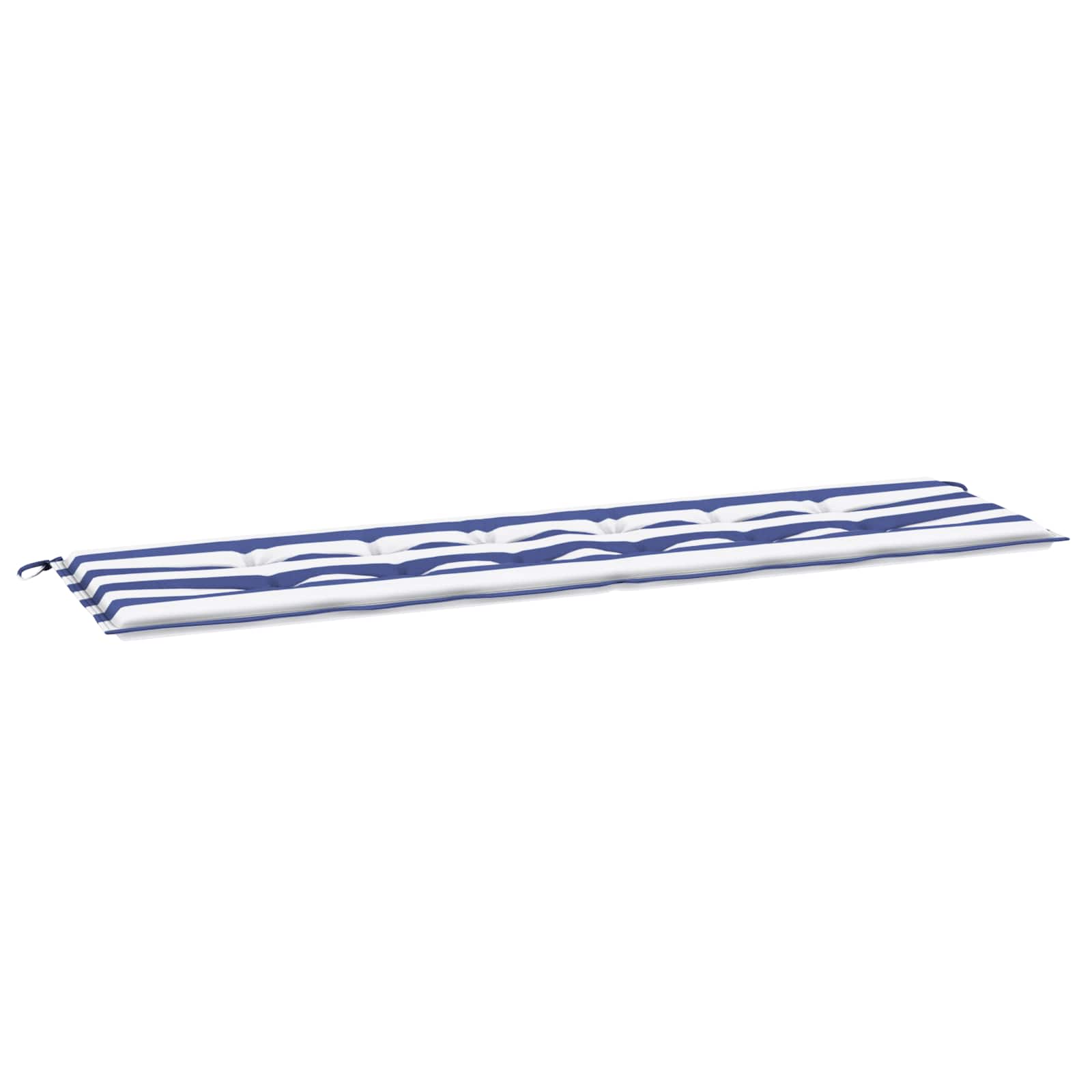 Cuscino per Panchina Tessuto Oxford Quadro Nero 150 x 50 x 3 cm | homemem39