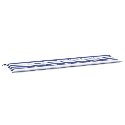 Cuscino per Panchina Tessuto Oxford Quadro Nero 150 x 50 x 3 cm | homemem39