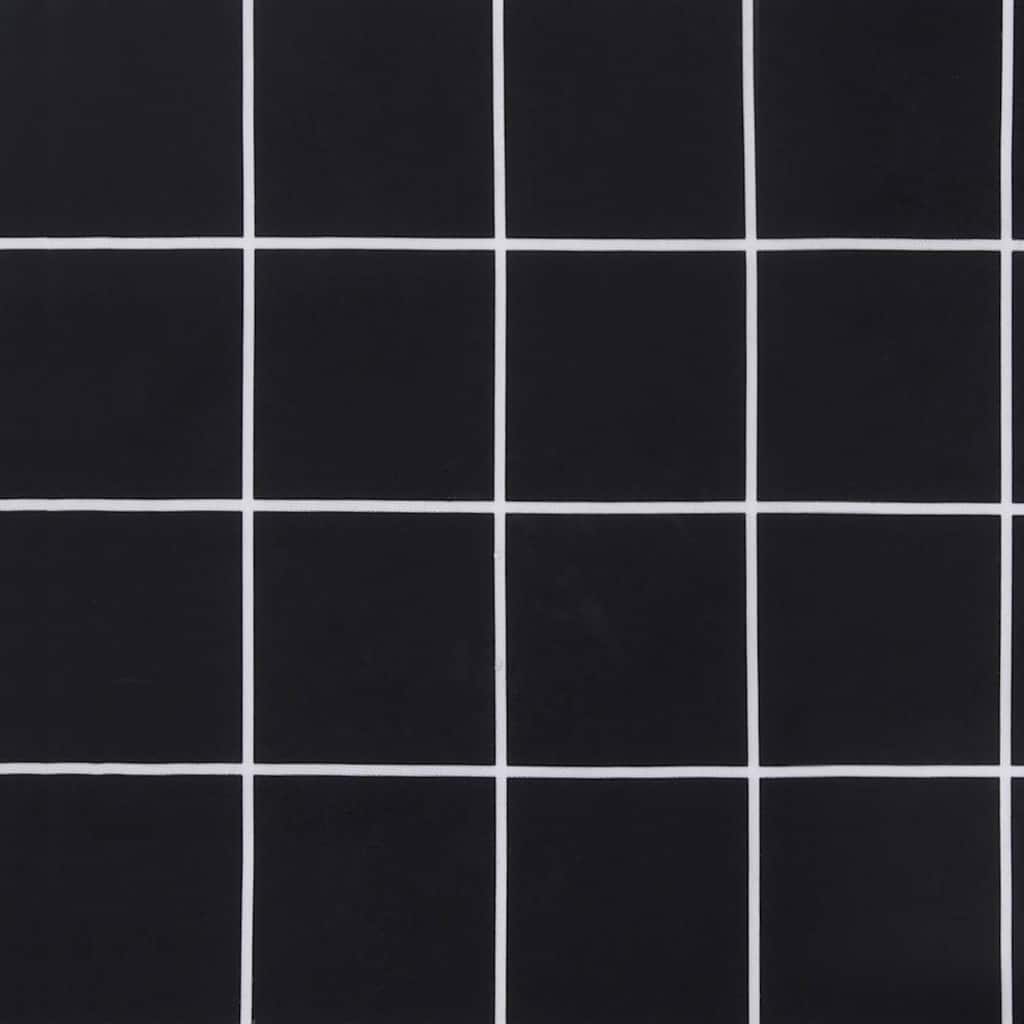 Cuscino per Panchina Quadro Nero 150 x 50 x 3 cm Tessuto Oxford | homemem39