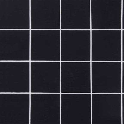 Cuscino per Panchina Quadro Nero 150 x 50 x 3 cm Tessuto Oxford | homemem39