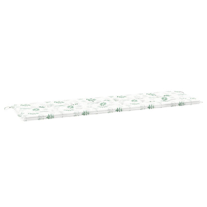Cuscino per Panchina Tessuto Oxford Design a foglia - homemem39