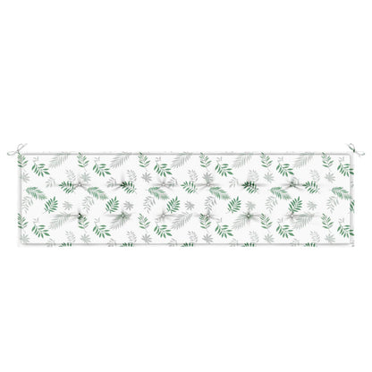 Cuscino per Panchina Tessuto Oxford Design a foglia - homemem39