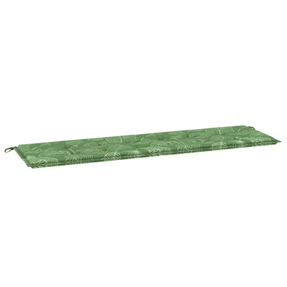 Cuscino per Panchina Tessuto Oxford Design a foglia - homemem39