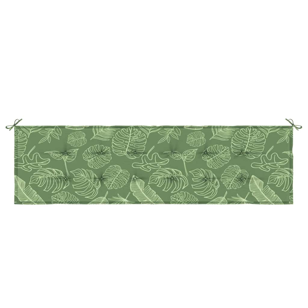 Cuscino per Panchina Foglia Design a foglia 150 x 50 x 3 cm | homemem39