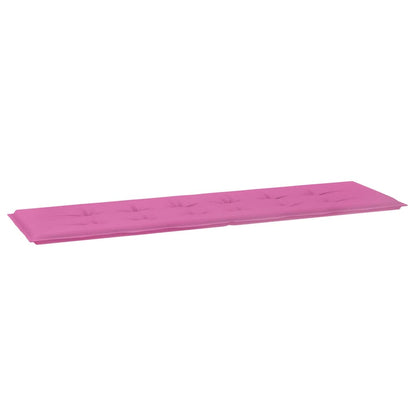 Cuscino per Panchina Rosa 150 x 50 x 3 cm Tessuto Oxford | homemem39