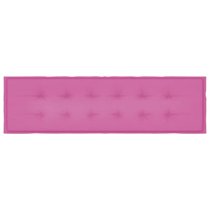 Cuscino per Panchina Rosa 150 x 50 x 3 cm Tessuto Oxford | homemem39