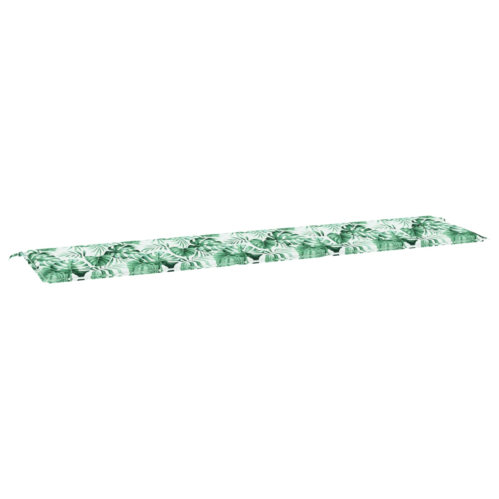 Cuscino per Panchina Foglia Motivo Foglia 200 x 50 x 3 cm | homemem39