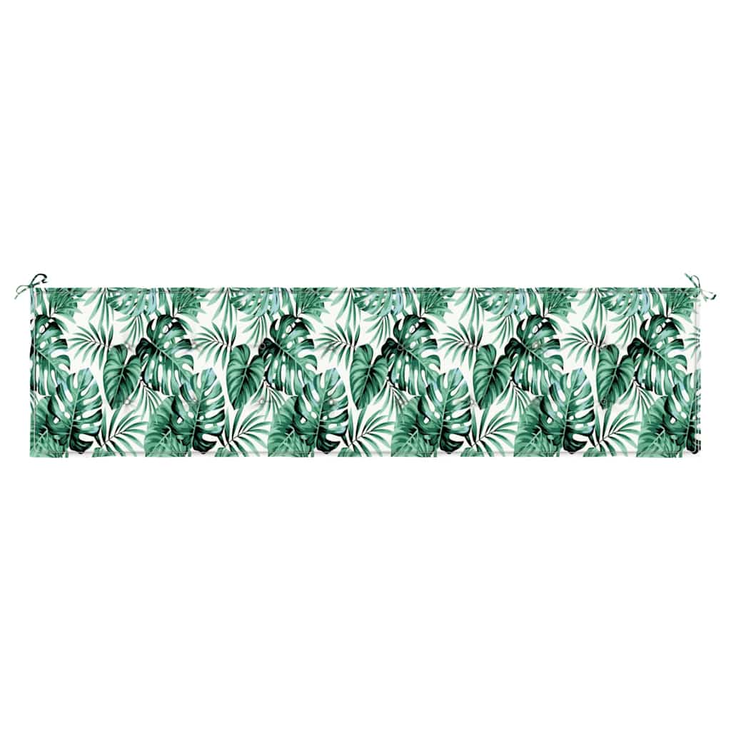 Cuscino per Panchina Foglia Motivo Foglia 200 x 50 x 3 cm | homemem39