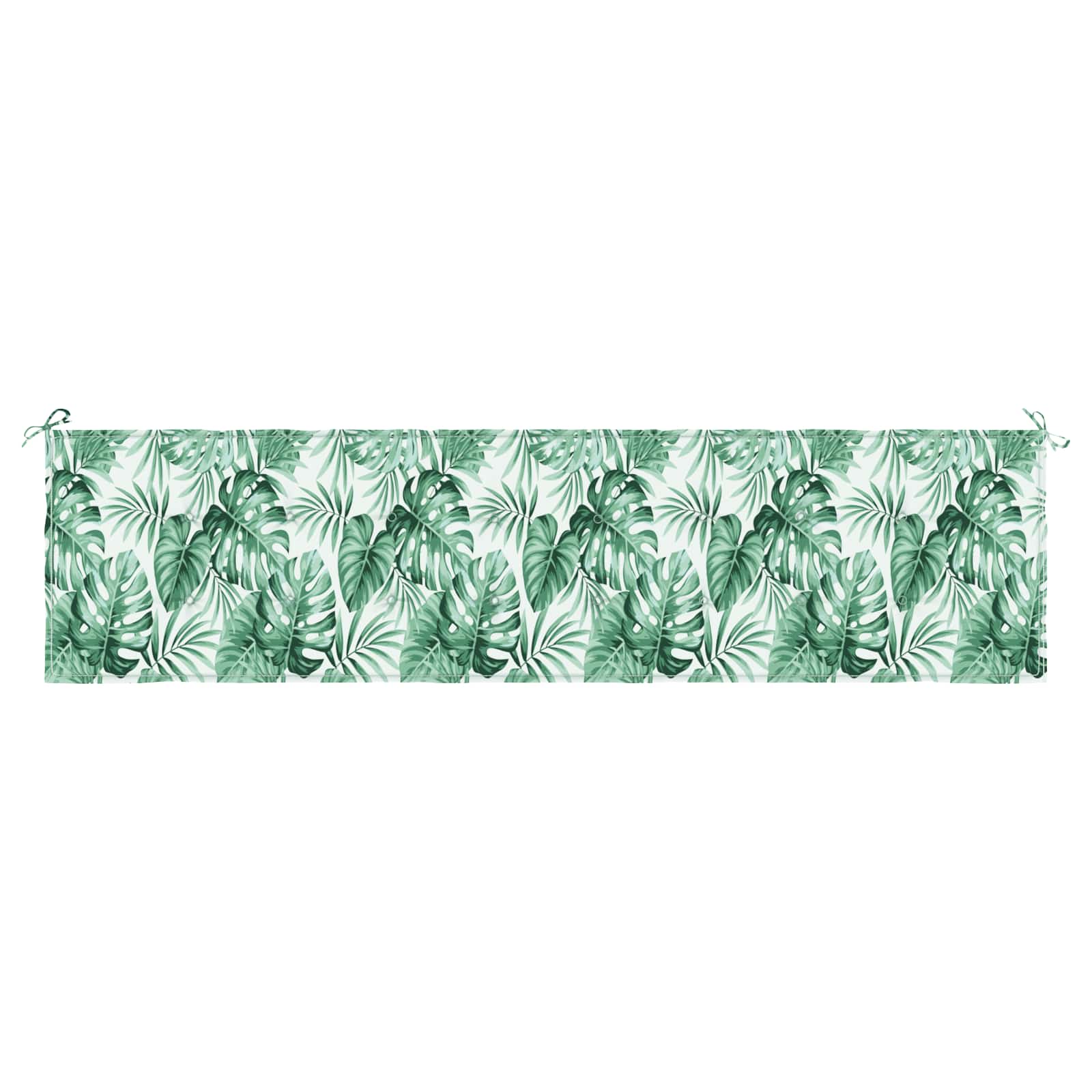Cuscino per Panchina Foglia Motivo Foglia 200 x 50 x 3 cm | homemem39
