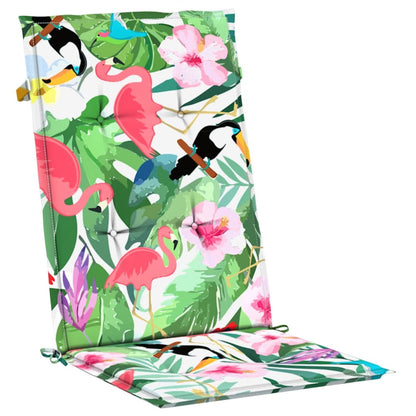 Cuscini per Sedie 2 pz Multicolori 120x50x3 cm in Tessuto | homemem39