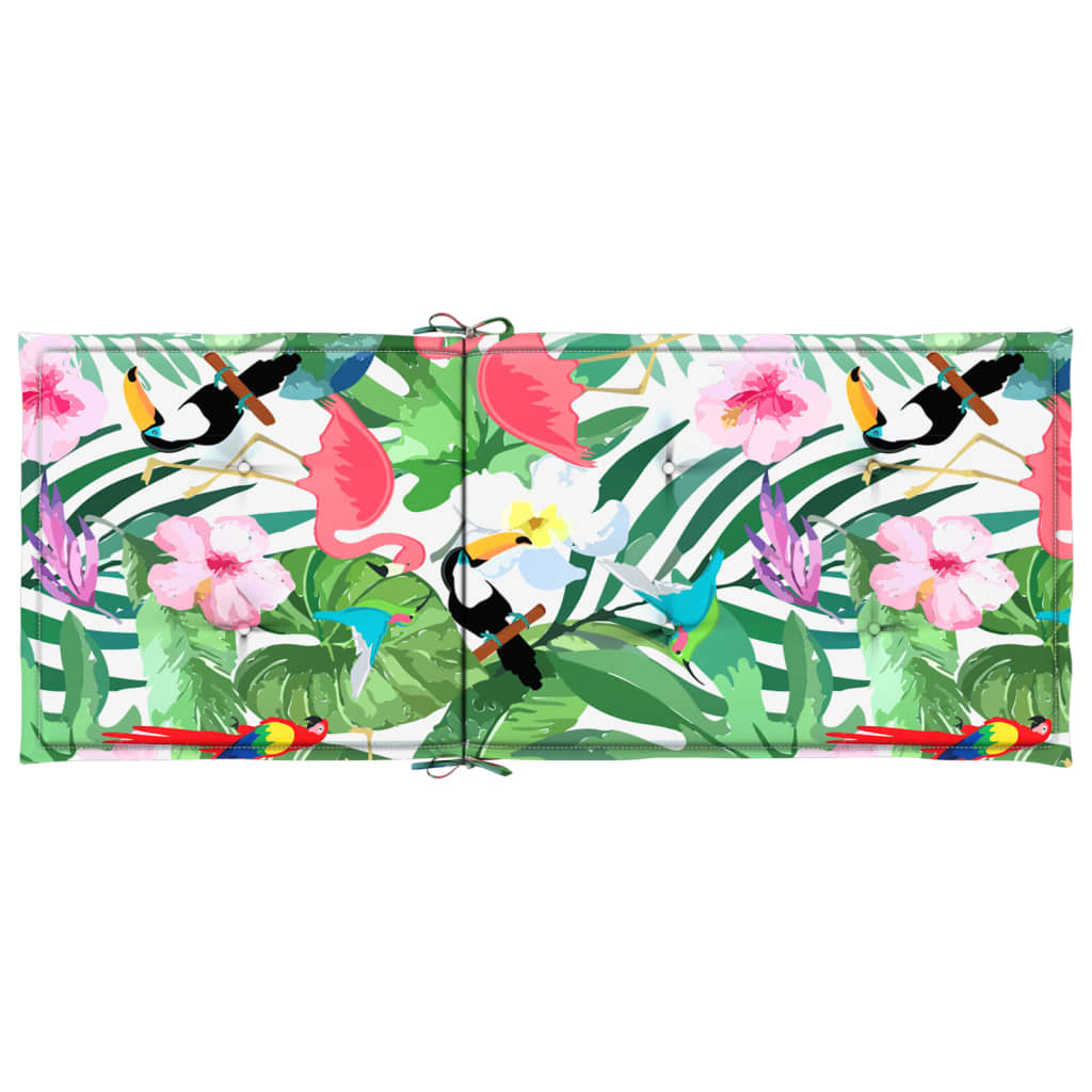 Cuscini per Sedie 2 pz Multicolori 120x50x3 cm in Tessuto | homemem39
