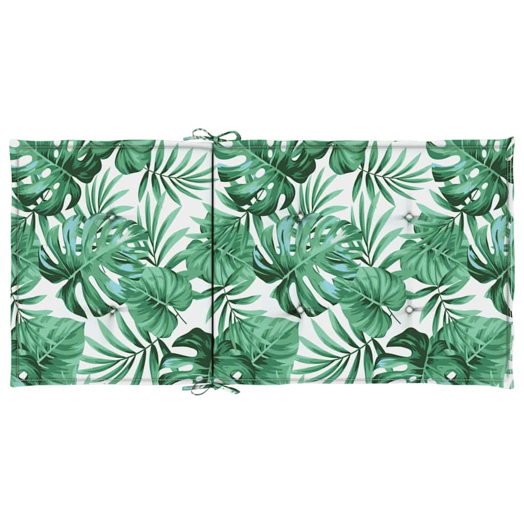 Cuscini posteriori 6 pz Motivo Foglia 100 x 50 x 3 cm | homemem39