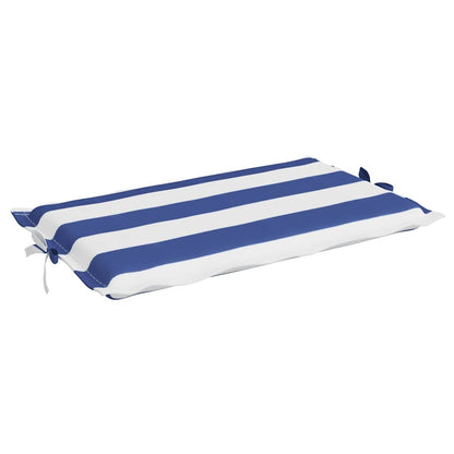 Cuscino per Lettino a Righe Bianche e Blu in Tessuto Oxford | homemem39