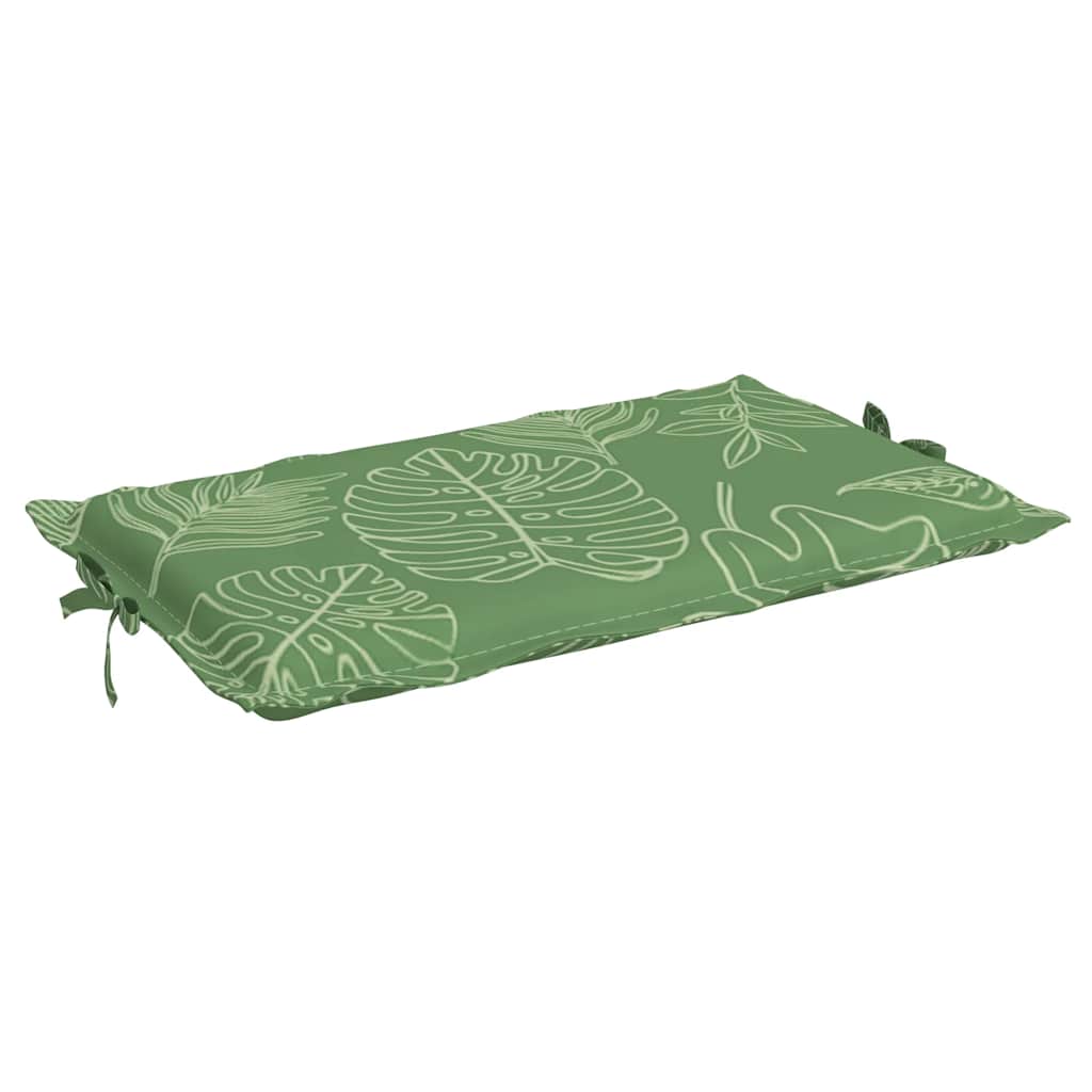 Cuscino per Lettino con Motivo a Foglie in Tessuto Oxford | homemem39
