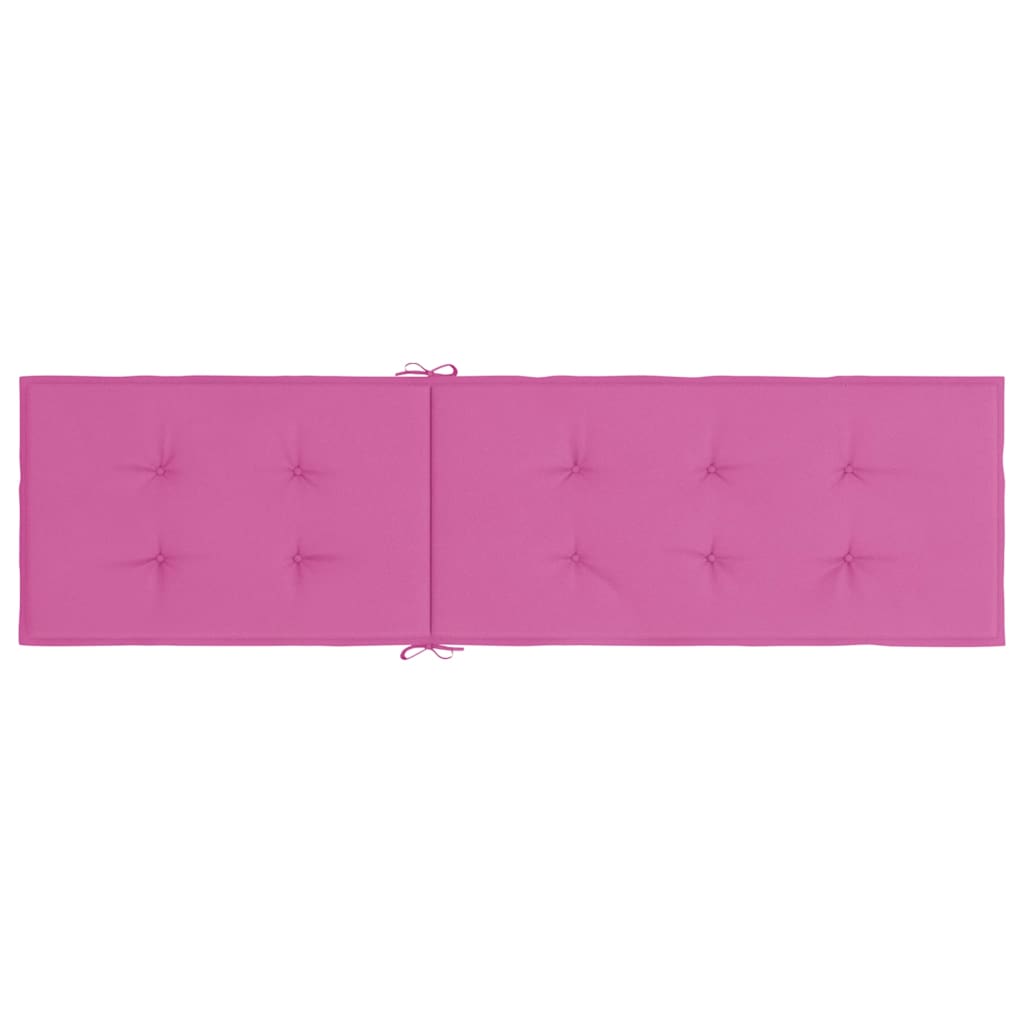 Cuscino per Sedia a Sdraio Rosa in Tessuto Oxford - homemem39