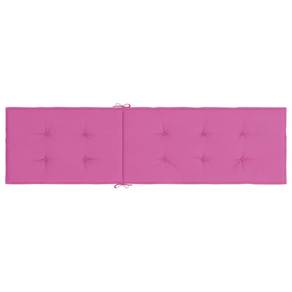 Cuscino per Sedia a Sdraio Rosa in Tessuto Oxford - homemem39