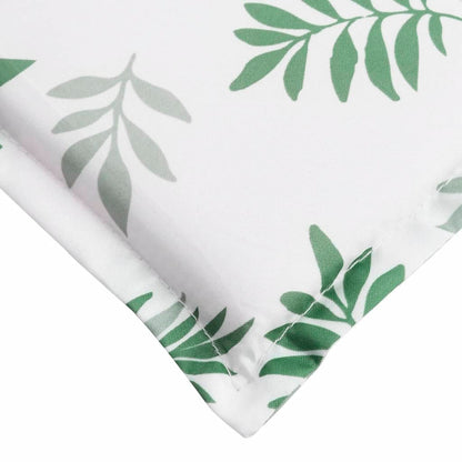 Cuscino per Lettino con Motivo a Foglie in Tessuto Oxford | homemem39
