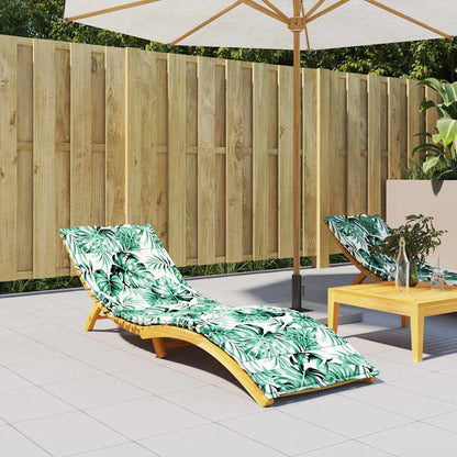 Cuscino Lounger Motivo Foglia 200 x 70 x 3 cm Tessuto Oxford | homemem39