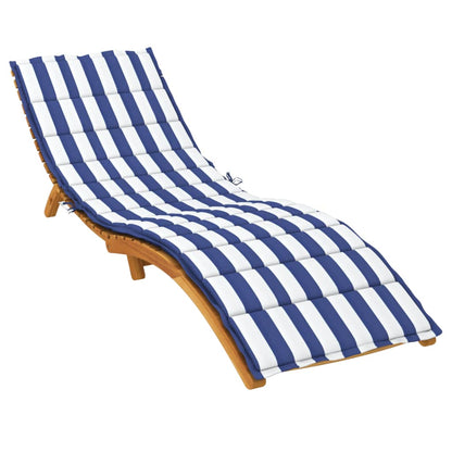 Cuscino per Lettino a Righe Bianche e Blu in Tessuto Oxford | homemem39