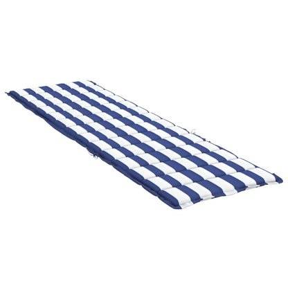 Cuscino per Lettino a Righe Bianche e Blu in Tessuto Oxford | homemem39