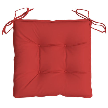 Cuscini per Sedia 2 pz Rossi 40x40x7 cm in Tessuto Oxford | homemem39