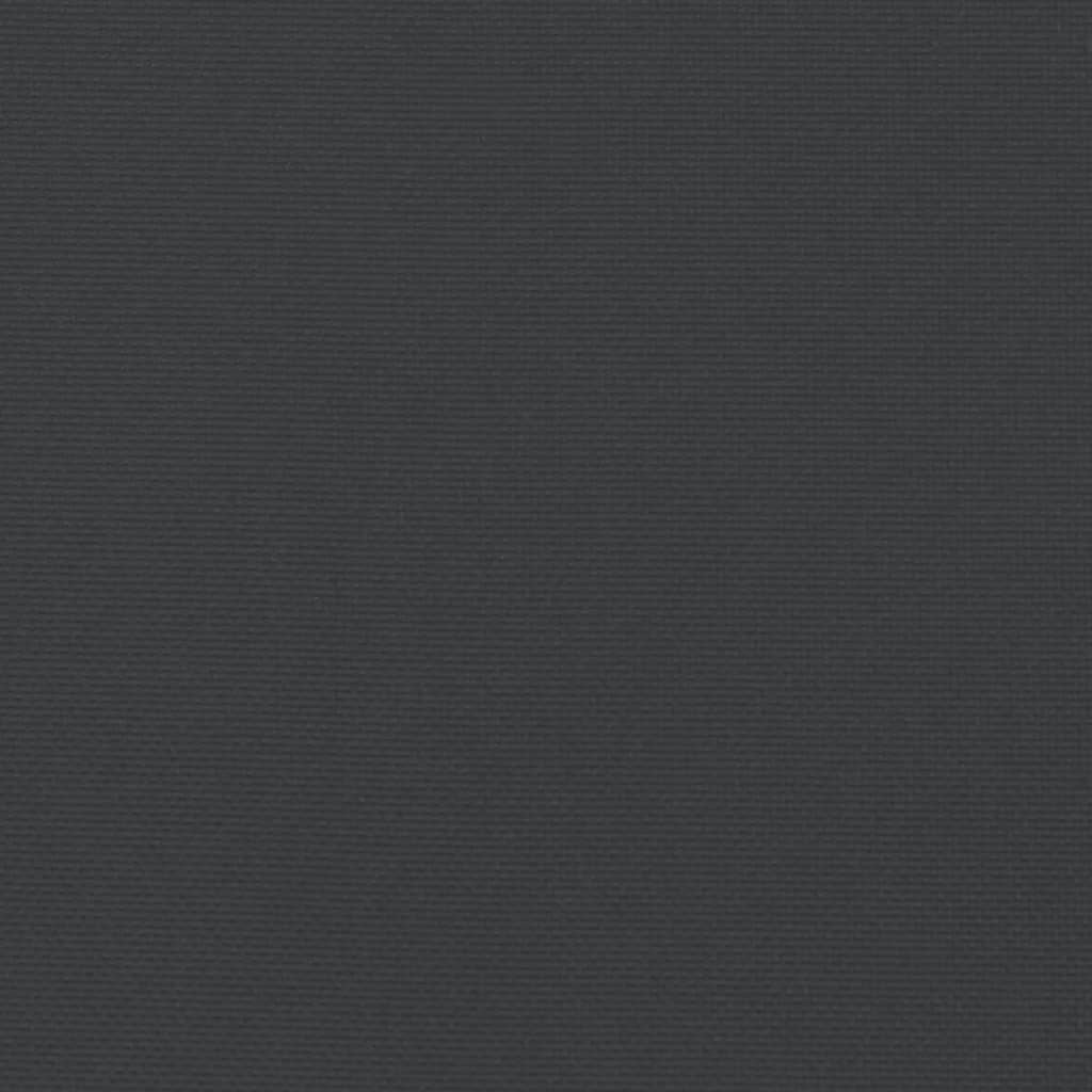 Cuscini per Sedia 4 pz Neri 40x40x7 cm in Tessuto Oxford - homemem39