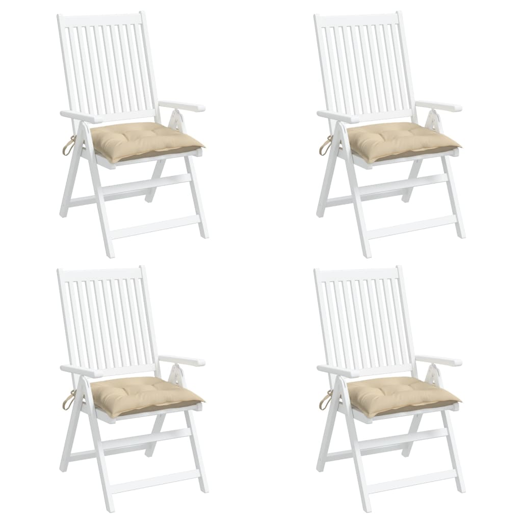 Cuscini per Pallet 4 pz 50x50x7 cm Tessuto Oxford