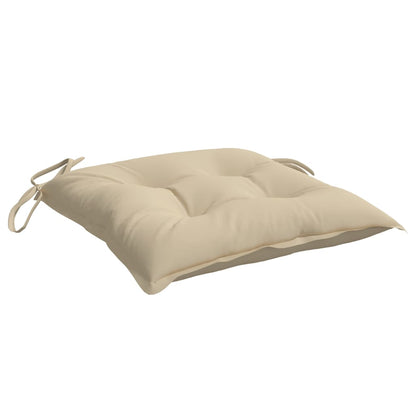 Cuscini per Pallet 4 pz Beige 50x50x7 cm Tessuto Oxford | homemem39