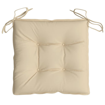 Cuscini per Pallet 4 pz Beige 50x50x7 cm Tessuto Oxford | homemem39