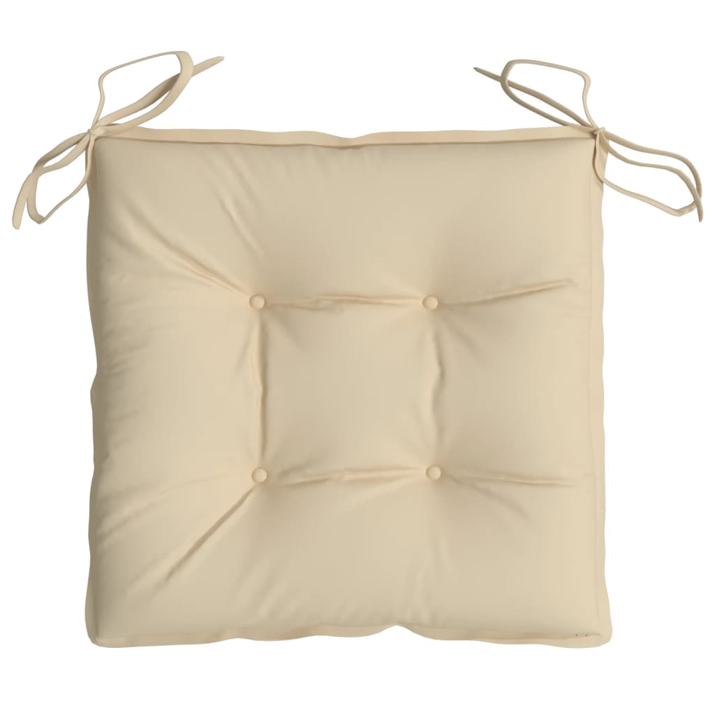 Cuscini per Pallet 6 pz Beige 50x50x7 cm Tessuto Oxford - homemem39