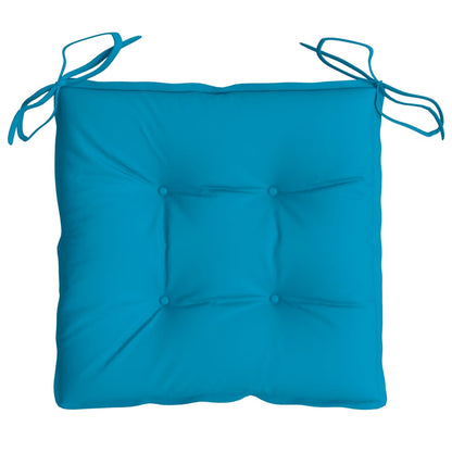 Cuscini per Pallet 2 pz Azzurri 50x50x7 cm in Tessuto Oxford | homemem39