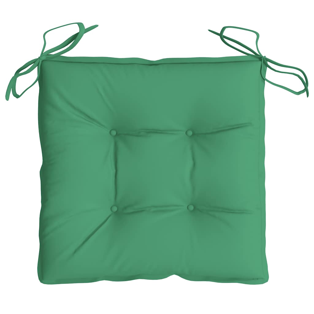 Cuscini per Pallet 2 pz Verdi 50x50x7 cm Tessuto Oxford