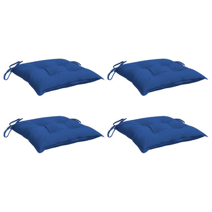 Cuscini per Pallet 4 pz Blu 50x50x7 cm Tessuto Oxford - homemem39