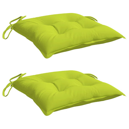 Cuscini per Pallet 2 pz Verde Chiaro 50x50x7 cm Tessuto Oxford | homemem39
