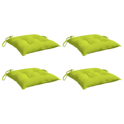 Cuscini per Pallet 4 pz Verde Chiaro 50x50x7 cm Tessuto Oxford | homemem39