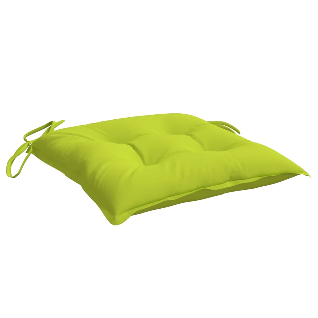 Cuscini per Pallet 4 pz Verde Chiaro 50x50x7 cm Tessuto Oxford | homemem39
