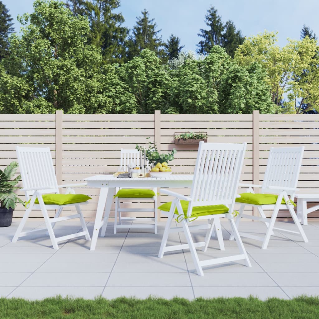Cuscini per Pallet 4 pz Verde Chiaro 50x50x7 cm Tessuto Oxford | homemem39